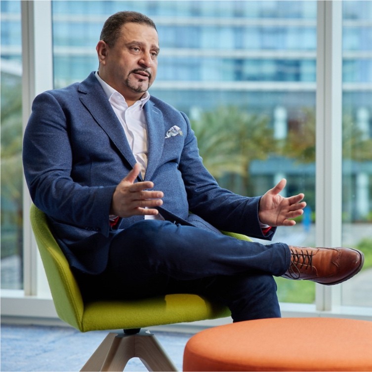 Portrait of Sherif Abdelgawad, Chief AI Officer of White Glove Labs